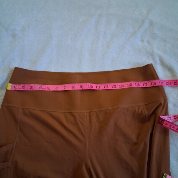 Knix Women's Size XXXL Burnt Orange LeakStrong Leakproof Leggings - Picture 10 of 12